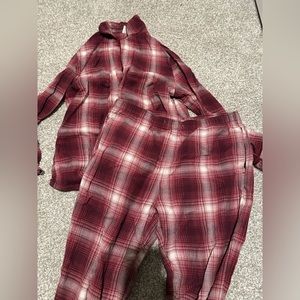 100% organic cotton pajamas! preloved,  excellent quality + condition, pockets!